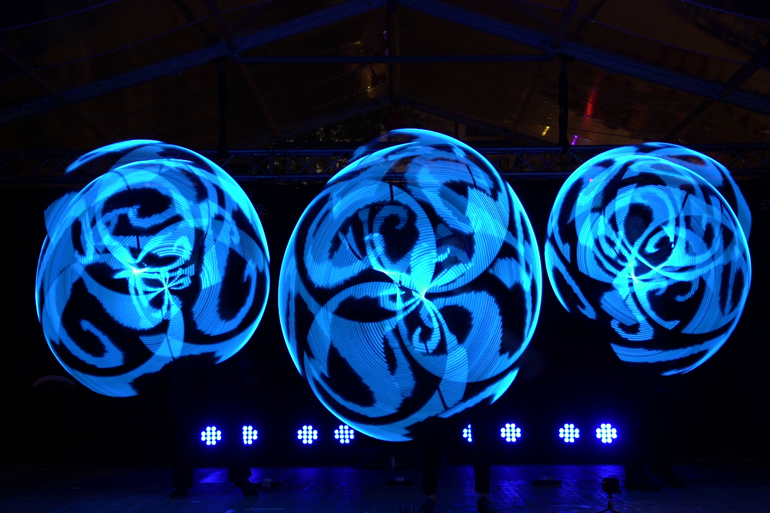 LED-Hoop-Show coloro