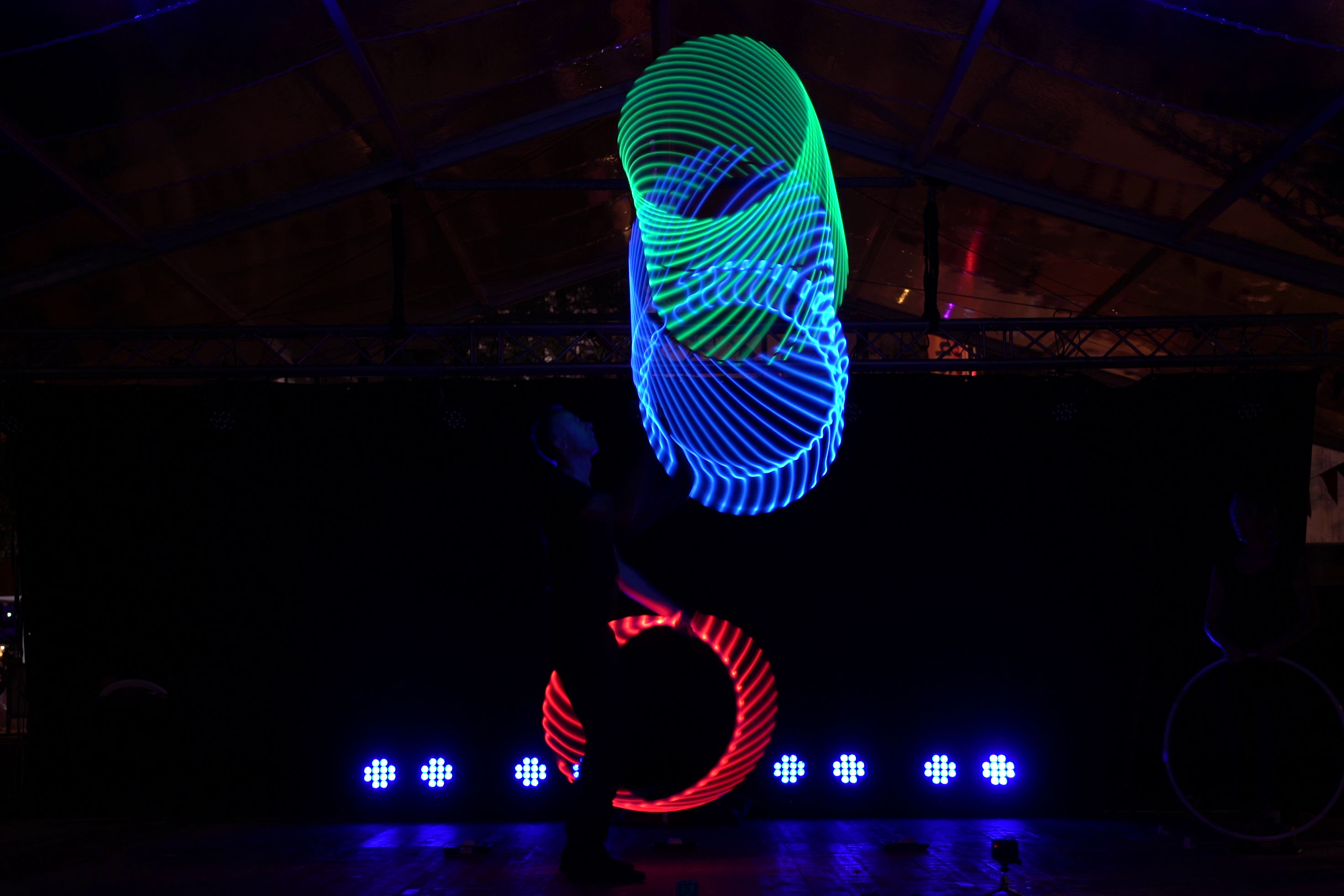 LED-Hoop-Show coloro