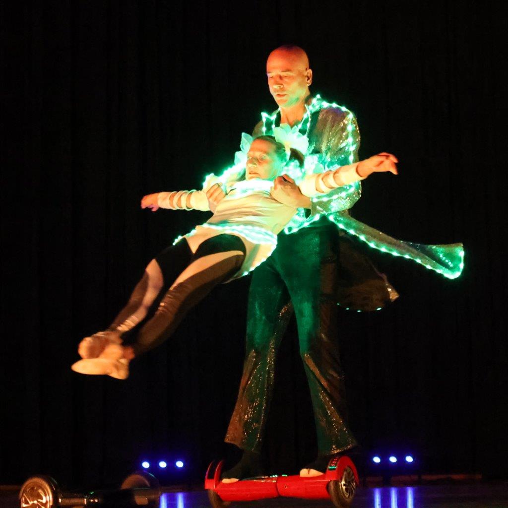 LED-Hoverboard-Show coloro